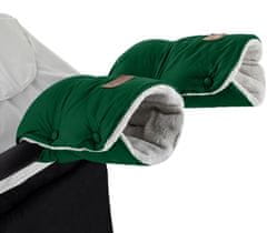 Petite&Mars Zimní set fusak Jibot 3v1 + rukavice na kočárek Jasie Juicy Green