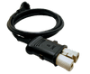 Napájecí kabel k Remosce originál 2m s vypínačem flexo šňůra černá 250V 5882