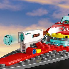 LEGO City 60373 Hasičská záchranná loď a člun